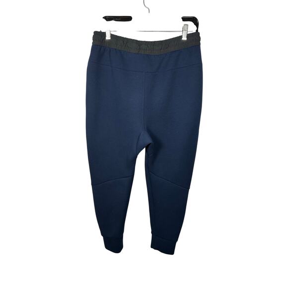 Reebok Navy Tie Waist Athletic Knit Jogger Sweatpants Women's Medium - Picture 2 of 7